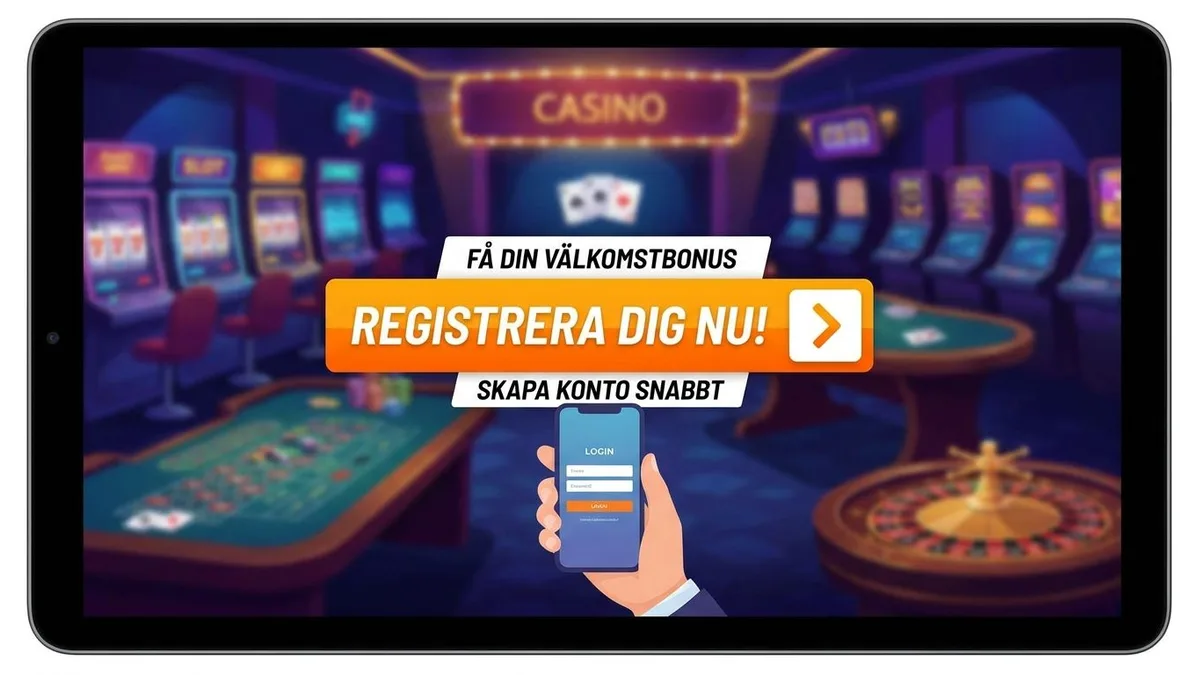 Registrera dig med bonus