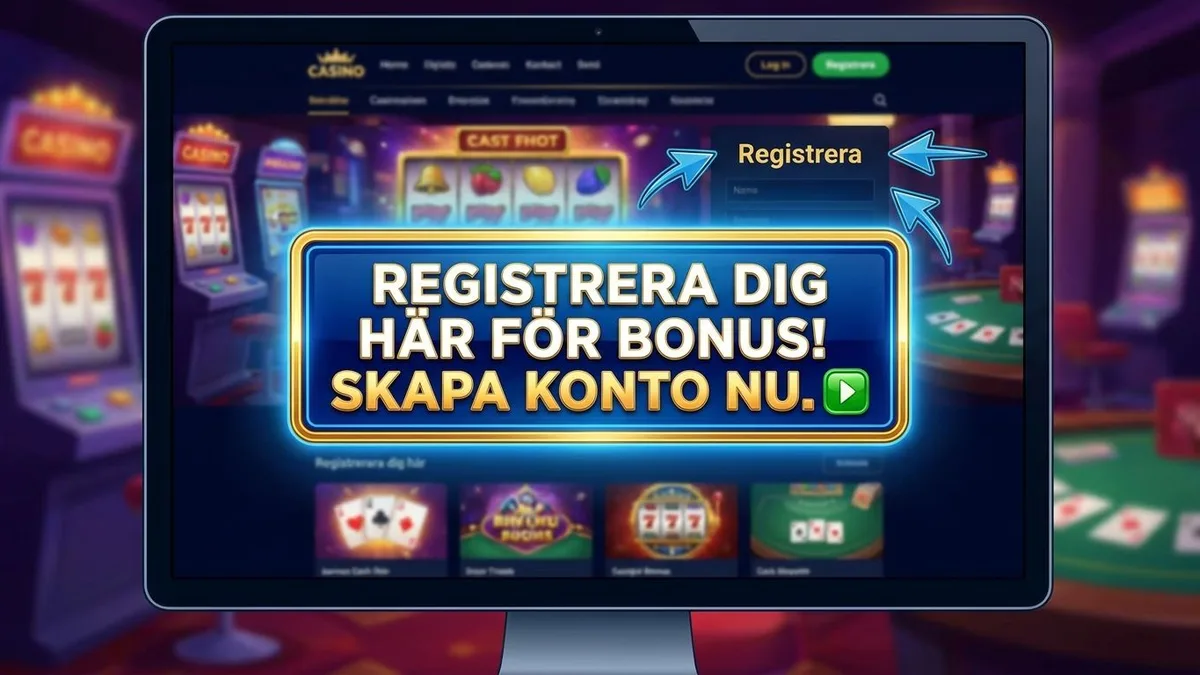 Registrera dig med bonus
